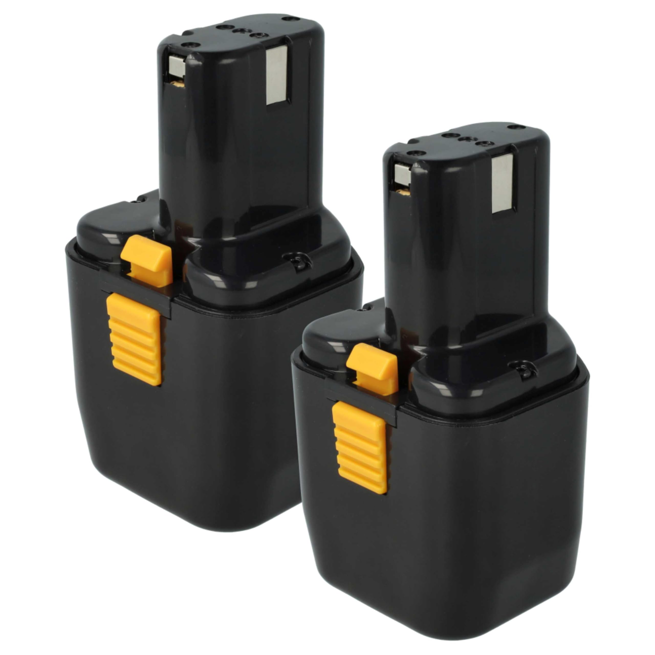 vhbw 2X Batterie Compatible avec Hitachi WR 12DMR