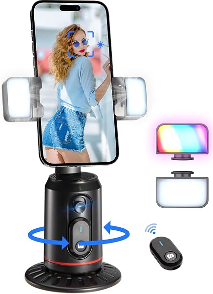 Hands-Free Framing for Solo Creators: The MQOUNY Auto Face Tracking Phone Holder