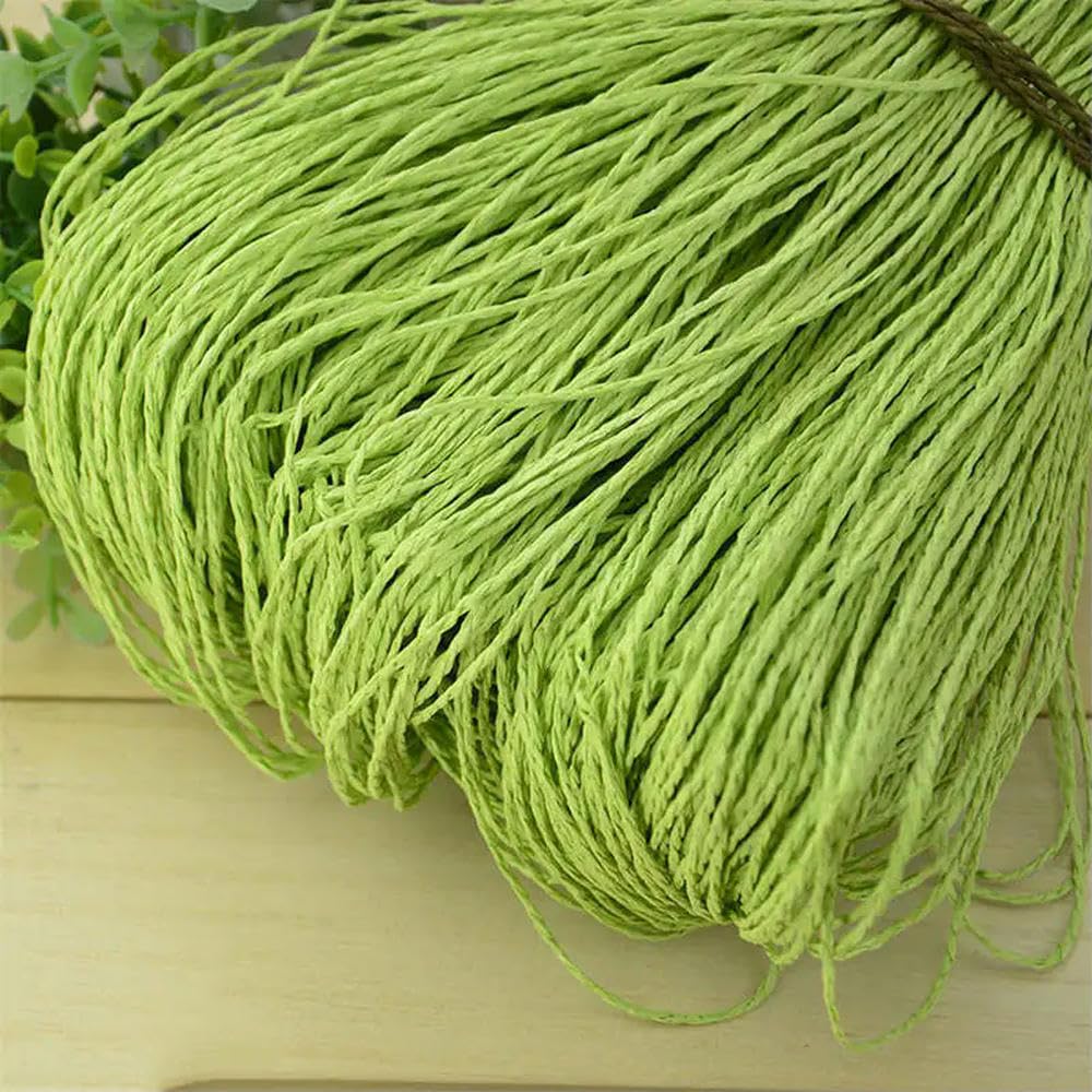 500 g Hilo de Rafia, Hilo de Paja de Rafia, Hilo para Tejer a Crochet, Hilo para Tejer a Crochet, Hilo para Tejer a Crochet, Hilo para Tejer a Mano.