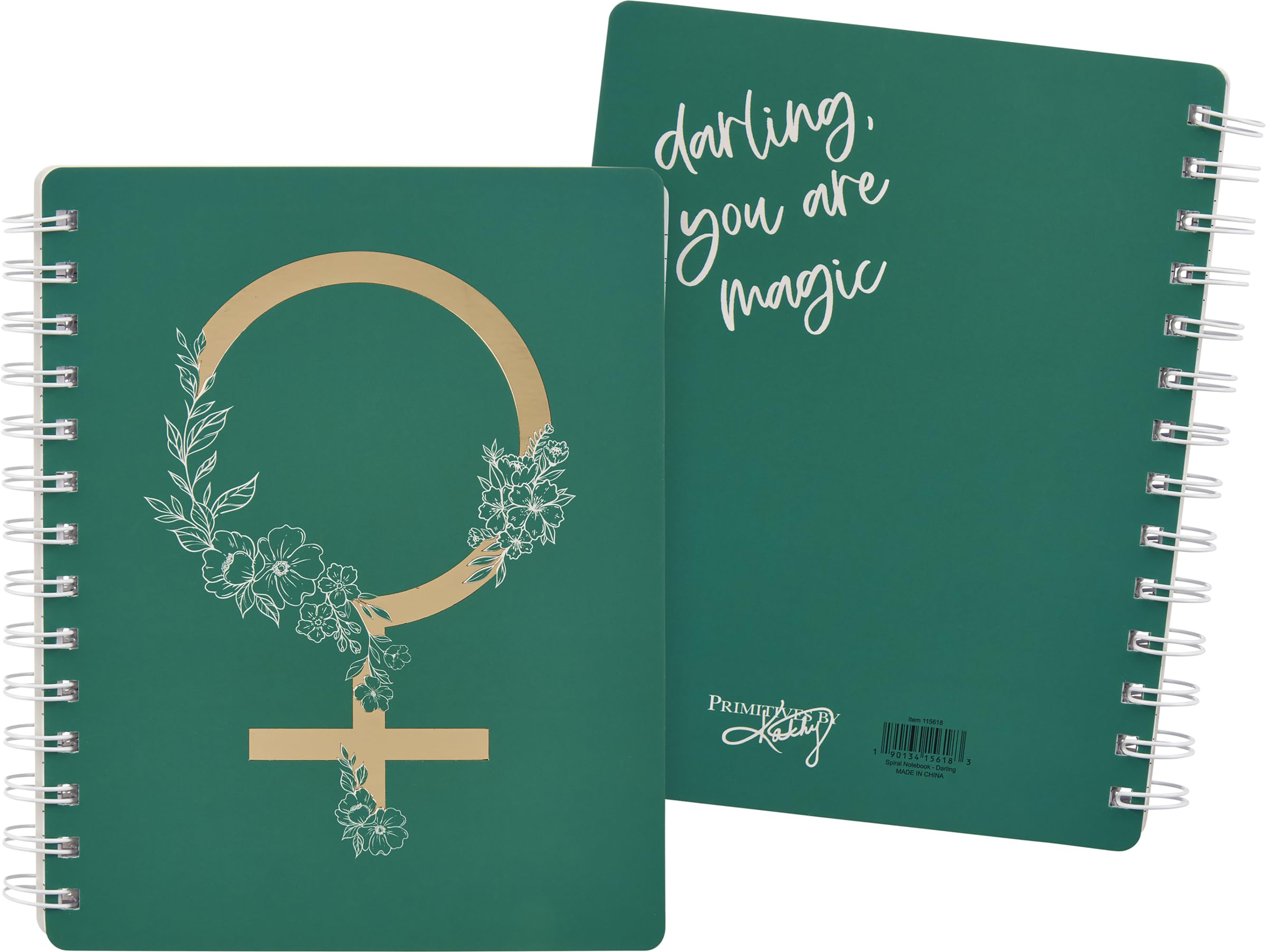 Cahier à spirales Darling carnet de notes ligné et bloc-notes compact