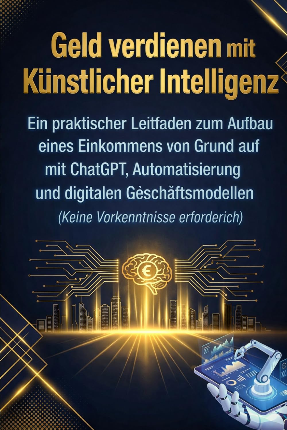 Geld verdienen mit Künstlicher Intelligenz: Ein praktischer Leitfaden zum Aufbau eines Einkommens von Grund auf mit ChatGPT, Automatisierung und ... (Keine Vorkenntnisse erforderlich)