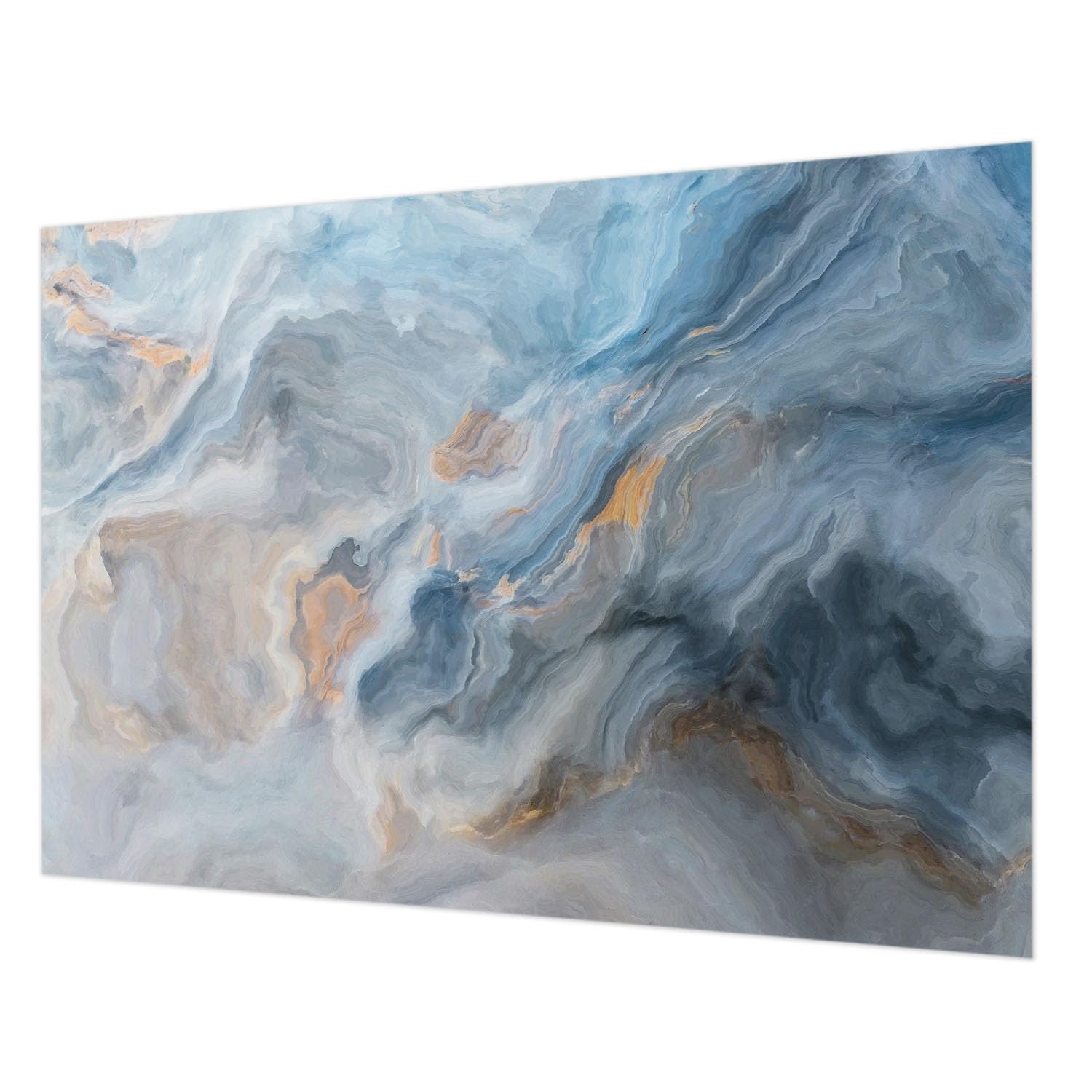 Papier peint intissé abstractions colorées pour transformer le décor de votre salon