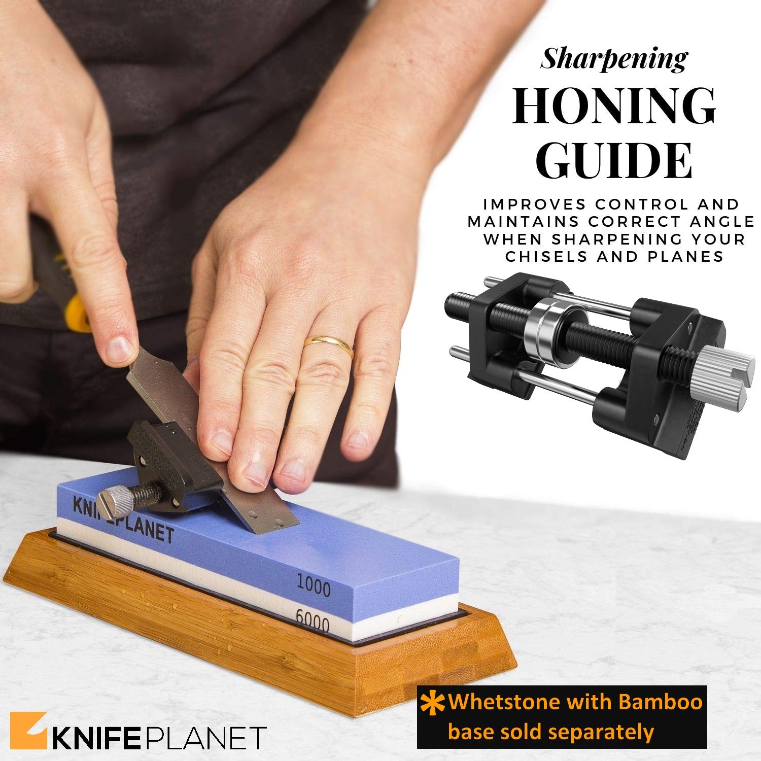 Precision Honing Guide Jig for Chisel Plane Blade Graver Iron Edge