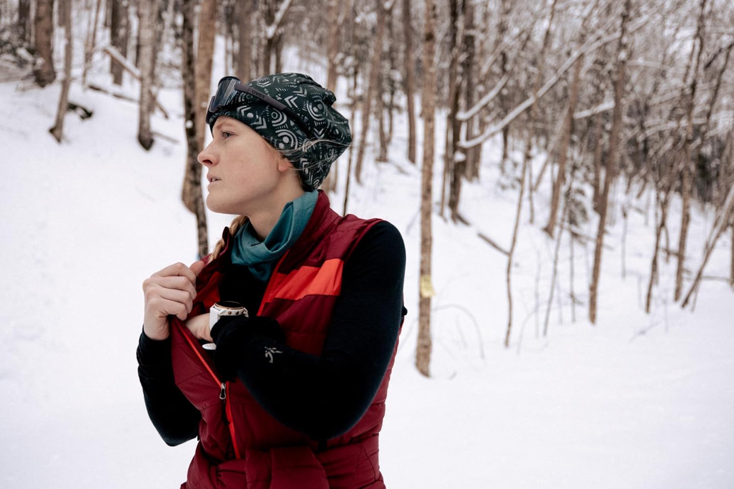 IBEX Merino Wool Wool Aire Insulated Puffer Vest for Women | Lightweight Sleeveless Jacket with Zip Pockets - Image 4