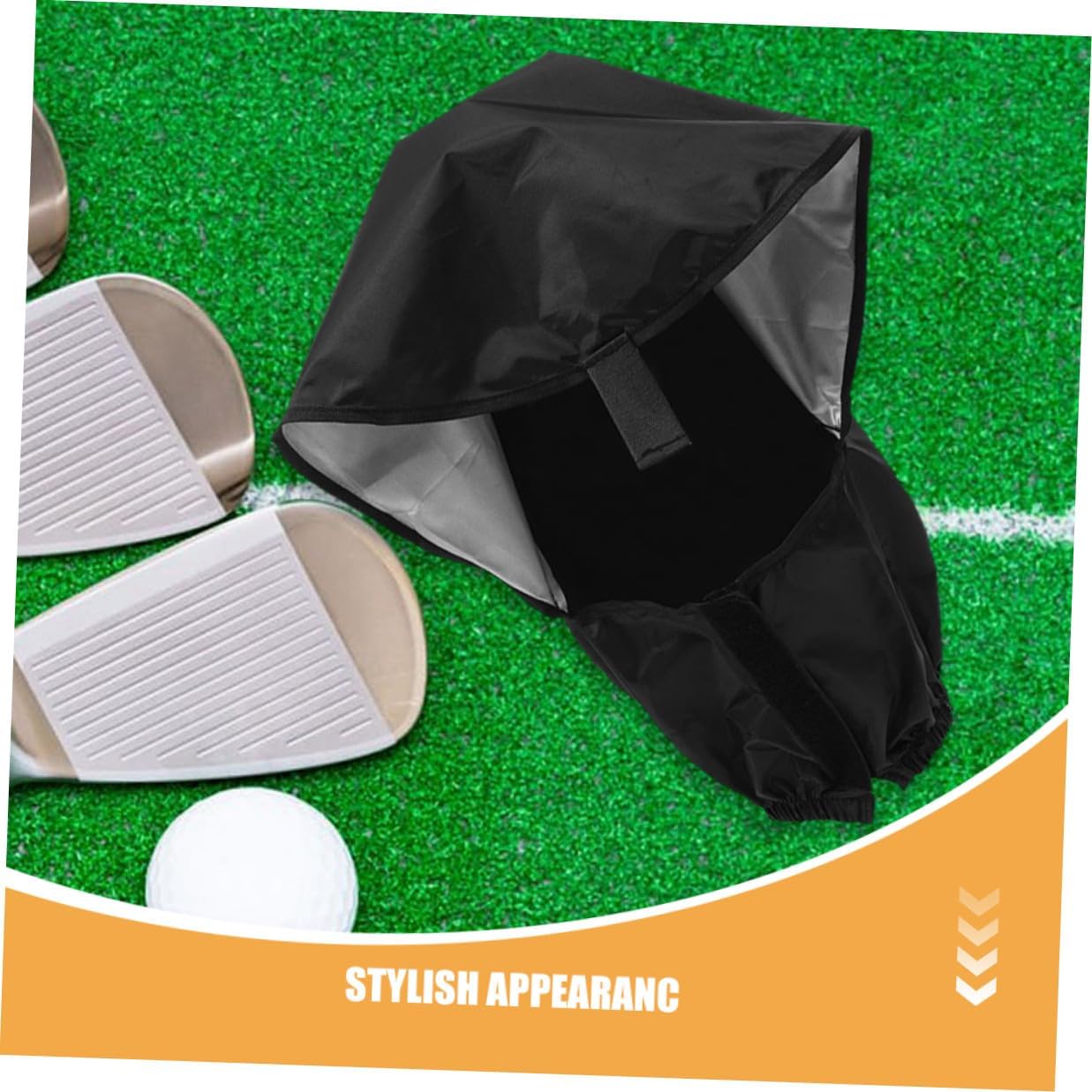 4pcs Golf Bag Rain Cover and Dust Protector, Waterproof Oxford Cloth, Fits Most Golf Bags and Push Carts, Outdoor Golfing Accessory for Travel and All-Weather Use