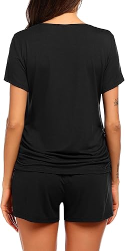 Miniatura 5 de Ekouaer Pijamas de lactancia para mujer, pijamas de lactancia materna, ropa de dormir suave, posparto, ropa de embarazo