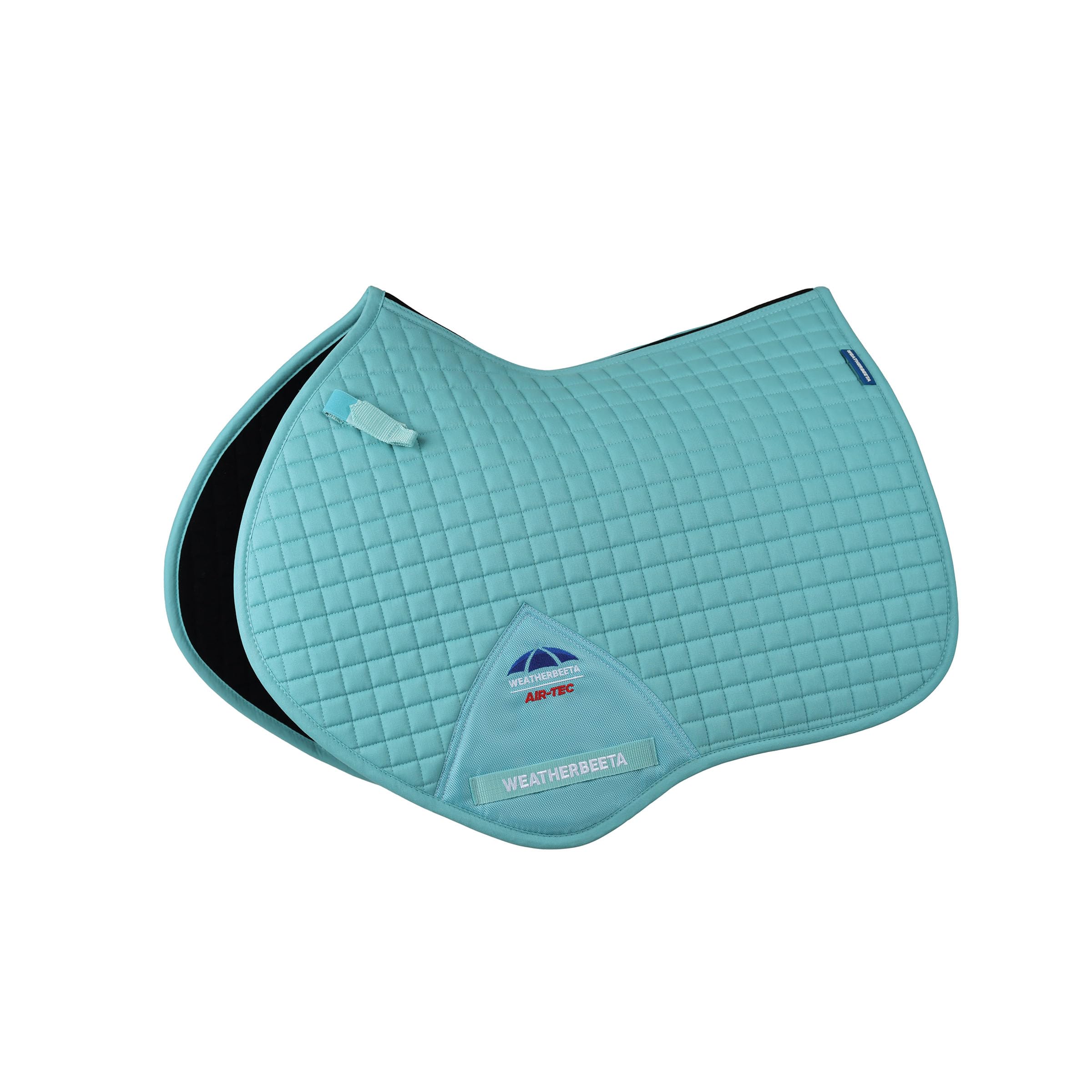 WeatherBeeta Prime Air-Tec Jump Shaped Saddle Pad, Light Aqua, Large — image 1