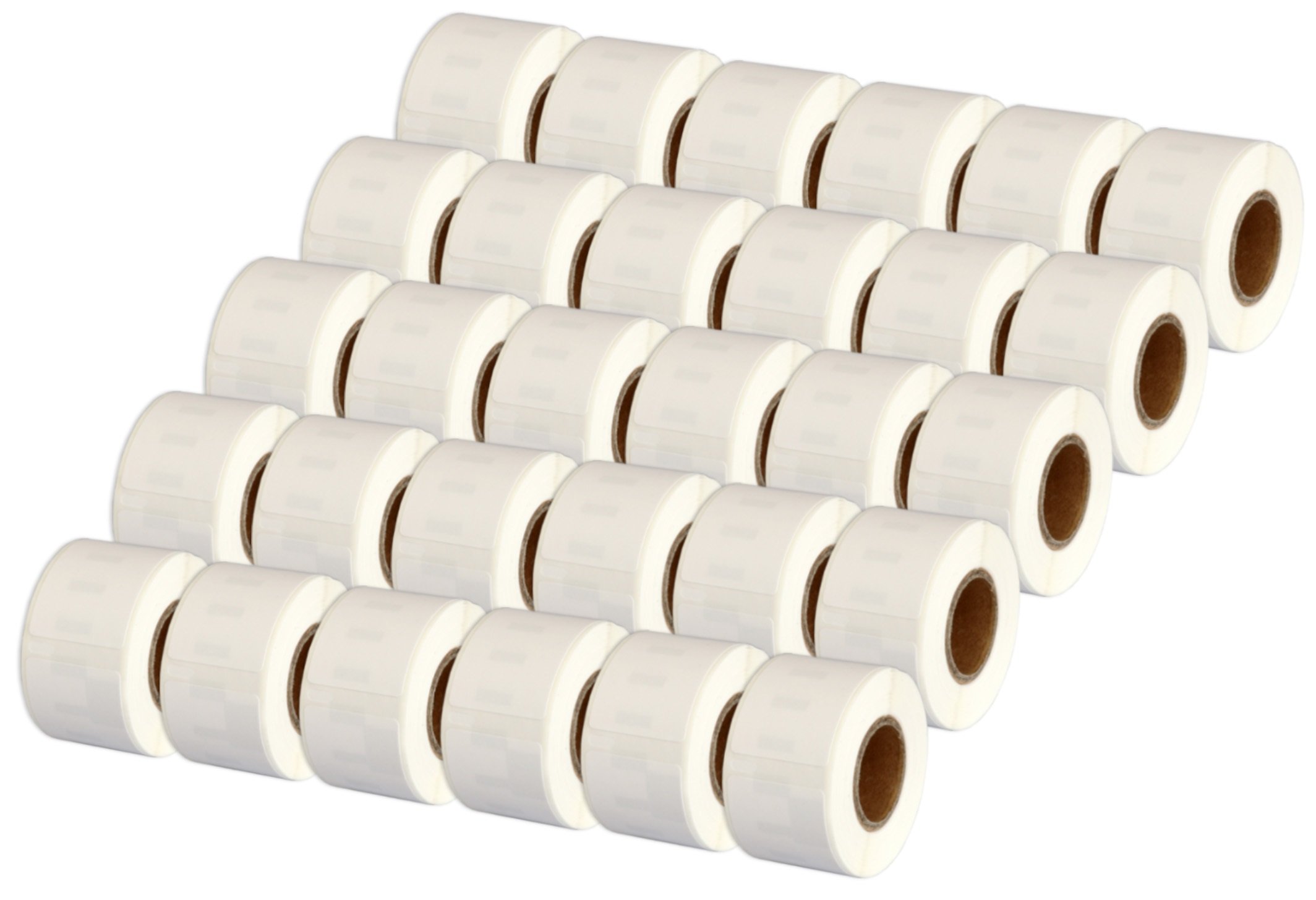 10 Rouleaux Étiquettes Compatibles 19x51mm (11355 / S0722550) – 500 Étiquettes/Rouleau Pour Dymo LabelWriter 4XL, 450, 400, Seiko SLP