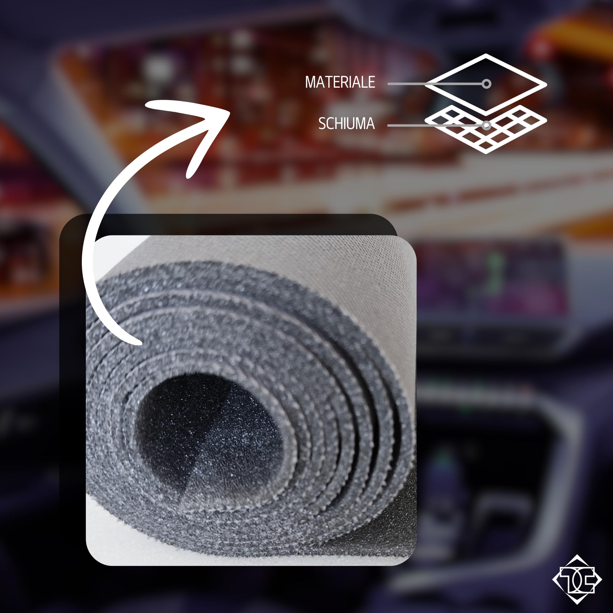 TAPHICEROS Tettuccio Per Auto, Grigio Scuro, 400cm x 180cm, Venduto Al Metro Tetto Per Rivestimento Auto, Ristrutturazione, Rivestimento Interno, Tessuto Per Auto, Caravan, Barca, Campeggio, Fai Da Te