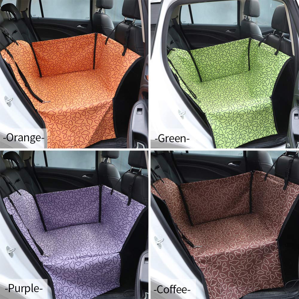 Baceyong funda de asiento de coche para perro gato SUV/camión protector forro alfombra Oxford impermeable