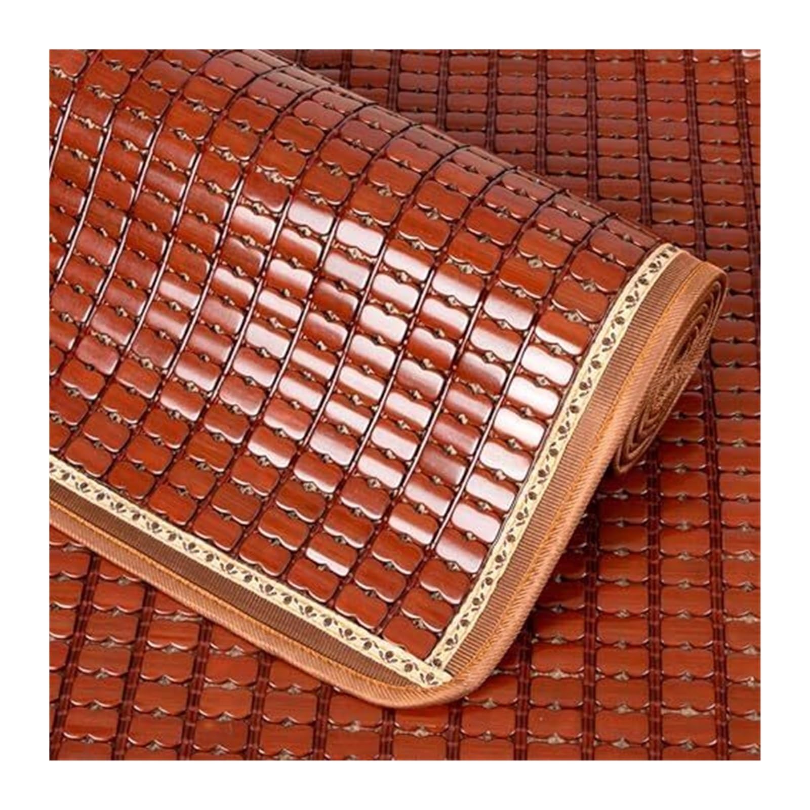 AVkgwrtb Summer Bamboo Couch Cover, Cooling Bamboo Seat Mat Foldable Breathable Multiple Sizes(60 * 80cm(23.6 * 31.5in))