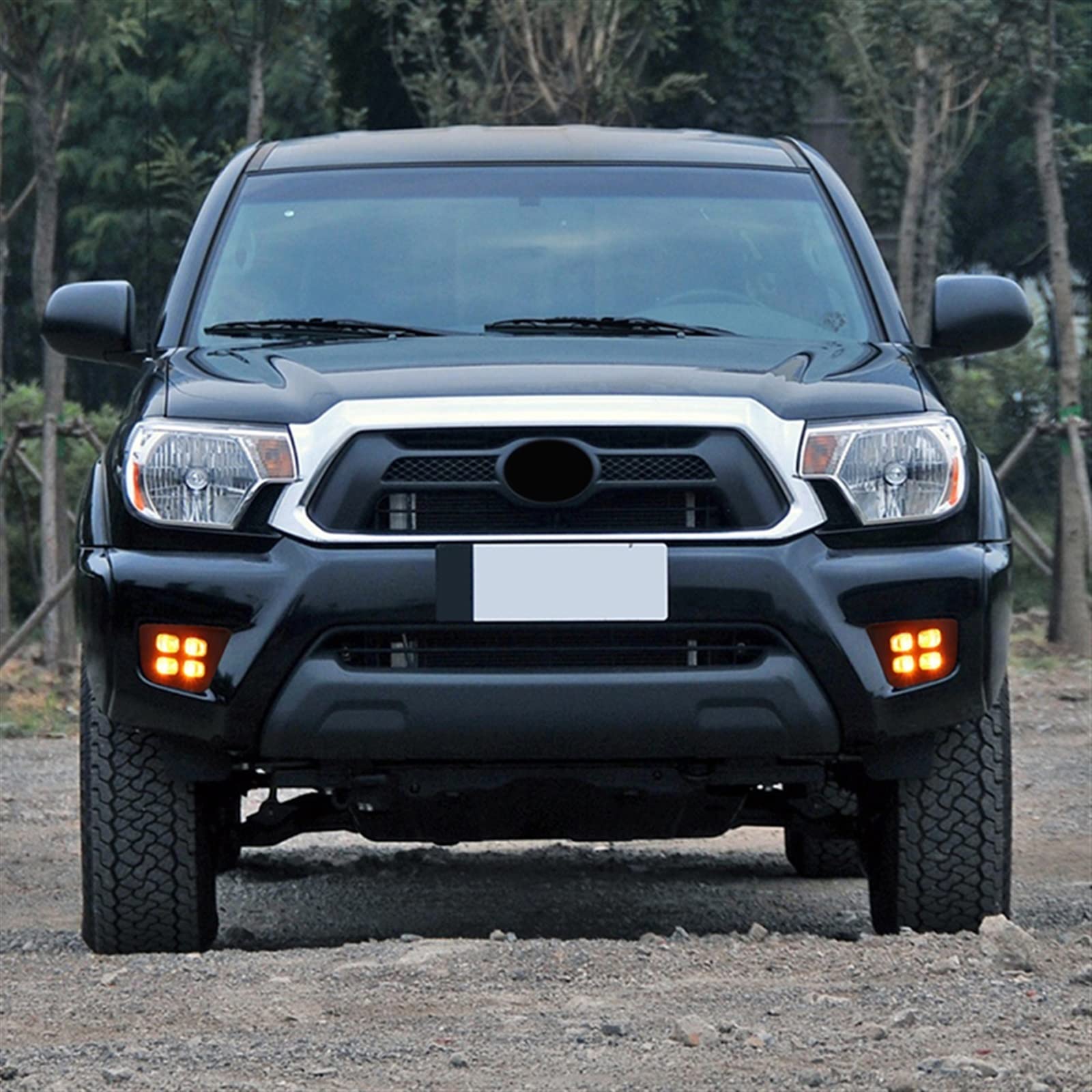 Dinamiche Indicatori direzione Compatibile con Toyota per Tacoma 2012 2013 2014 2015 Auto Sinistra Destra Indicatore di Direzione Fendinebbia DRL Luci di Marcia Diurna Luce Laterale