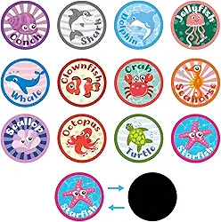 24 folhas de adesivos de treinamento de penico, 12 padrões adesivos de alvo de vaso sanitário que mudam de cor fofos adesivos de assento de vaso sanitário decalque reutilizável para meninos e