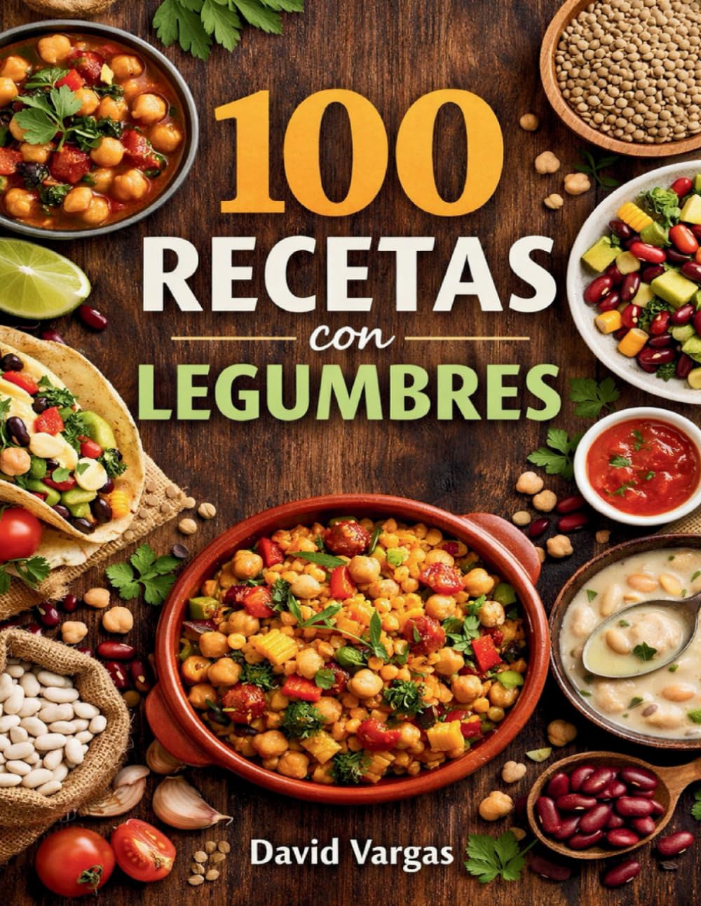 100 Recetas con Legumbres Caseras y Variadas: Platos fáciles y completos para cada día