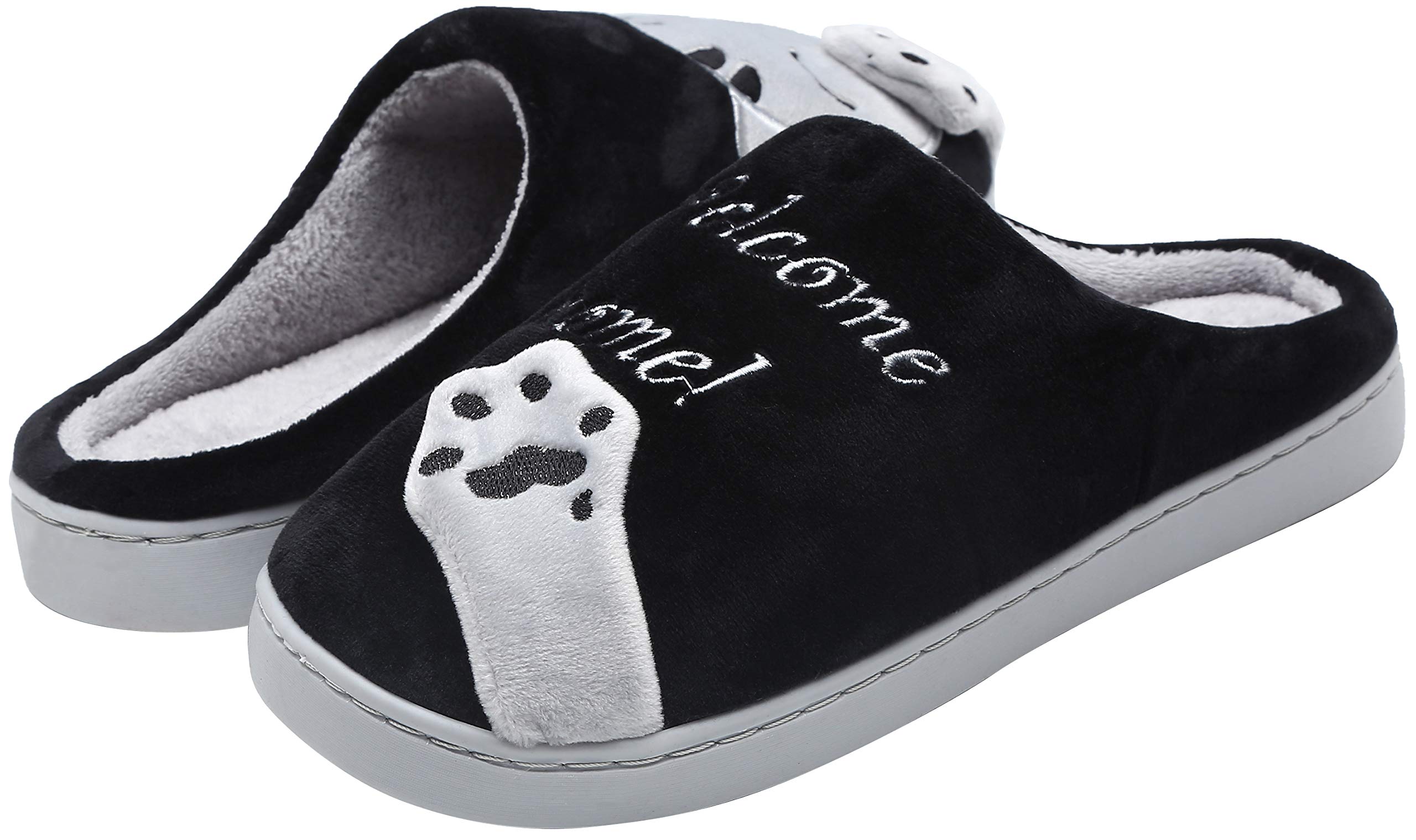 Mishansha Pantofole Donna Uomo - Calde leggere Morbide Comode e Antiscivolo