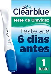 Teste de Gravidez Clearblue Resultado 6 Dias Antes - 1 unidade