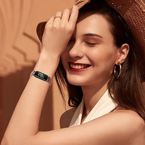 Miniatura 5 de Farluya Compatible con Fitbit Inspire 3 bandas, correas de cuero suave de liberación rápida, correa ajustable para reloj inteligente Fitbit Inspire