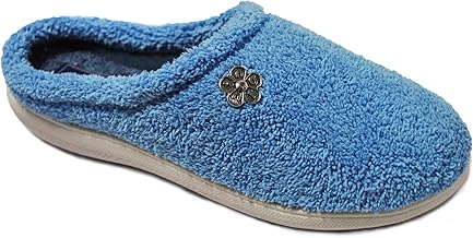 Inblu Women's Slipper in Terry Cloth Cologne Model