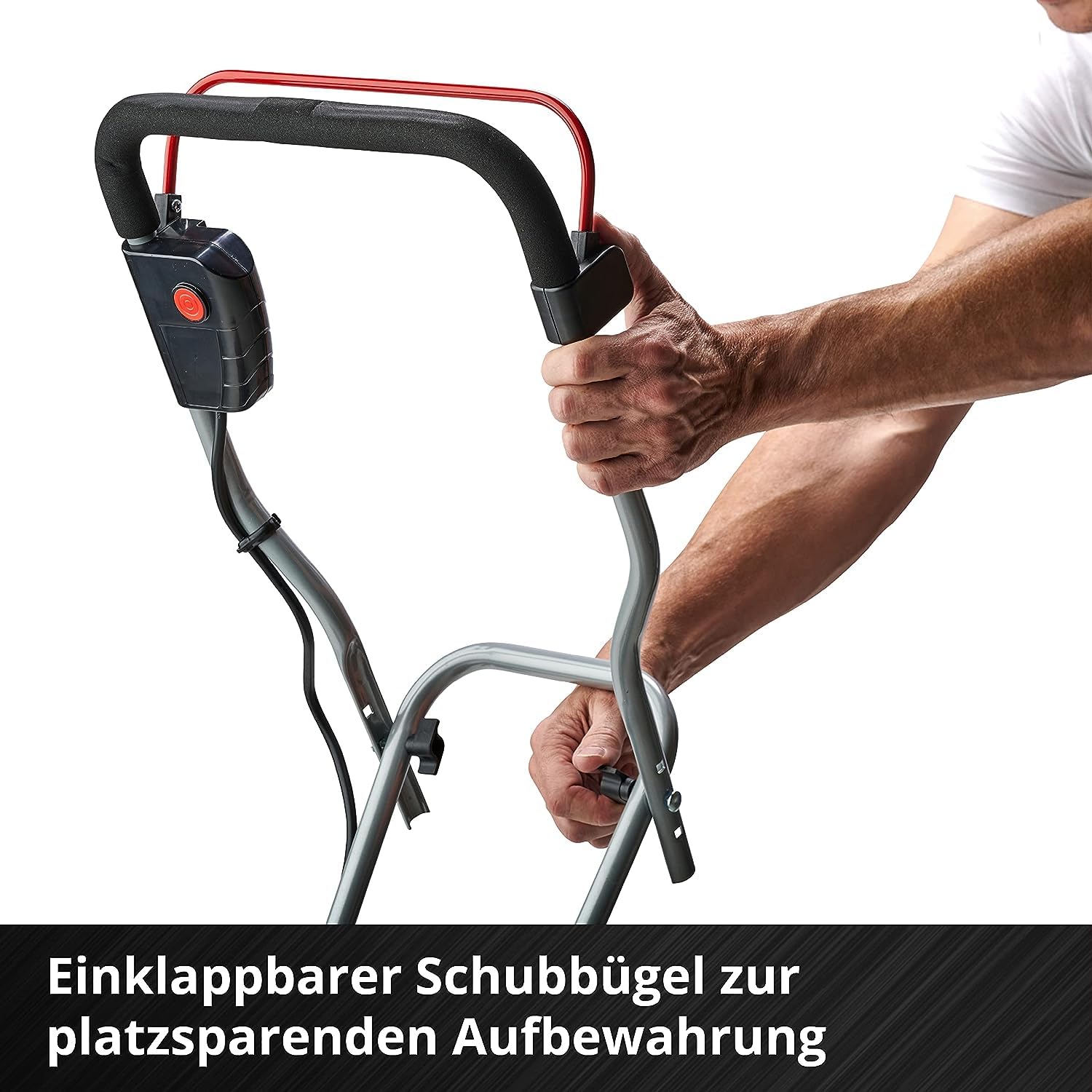 Einhell Akku-Bodenhacke GE-CR 30 Li-Solo Power X-Change (Lithium-Ionen 36V, 2-Punkt-Sicherheitsschalter, klappbarer Führungsholm, Transporträder, ohne Akku und Ladegerät)