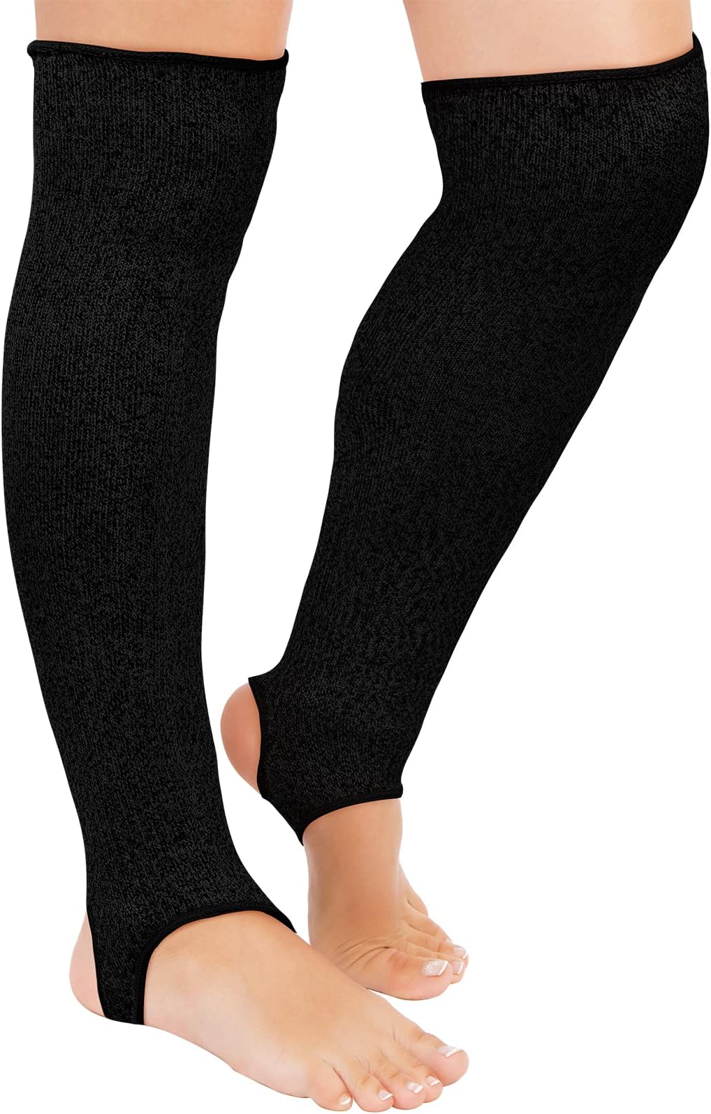 Zhanmai Cut Resistant Leg Sleeves Bite-Proof Protective Leg Sleeves for Welding, Lawn Mowing Guard Safety