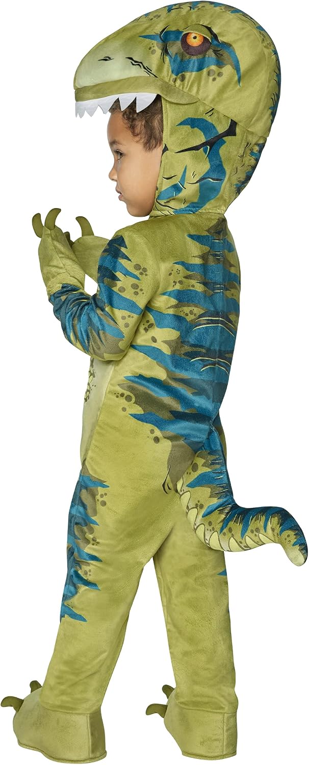 Spirit Halloween Toddler T. Rex Costume | Cute Costume | Animal Costume | One Piece Outfit | Dinosaur Cosplay