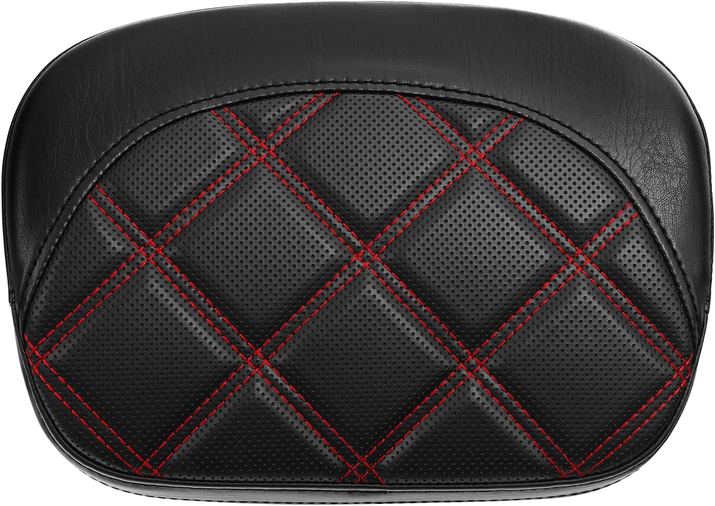 C.C. RIDER Passenger Sissy Bar Backrest - Octane Detachable Driver Backrest Pad Fit for Harley Touring Road King Road Glide Street Glide Electra Glide 1994-2021 Softail 2018-2021