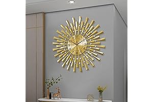 FLEBLE Large Wall Clocks for Living Room Decor