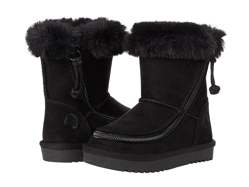 BILLY Footwear Kids Cozy II (Toddler) (Black) Kid's Shoes INTERNATIONAL SHIPPING