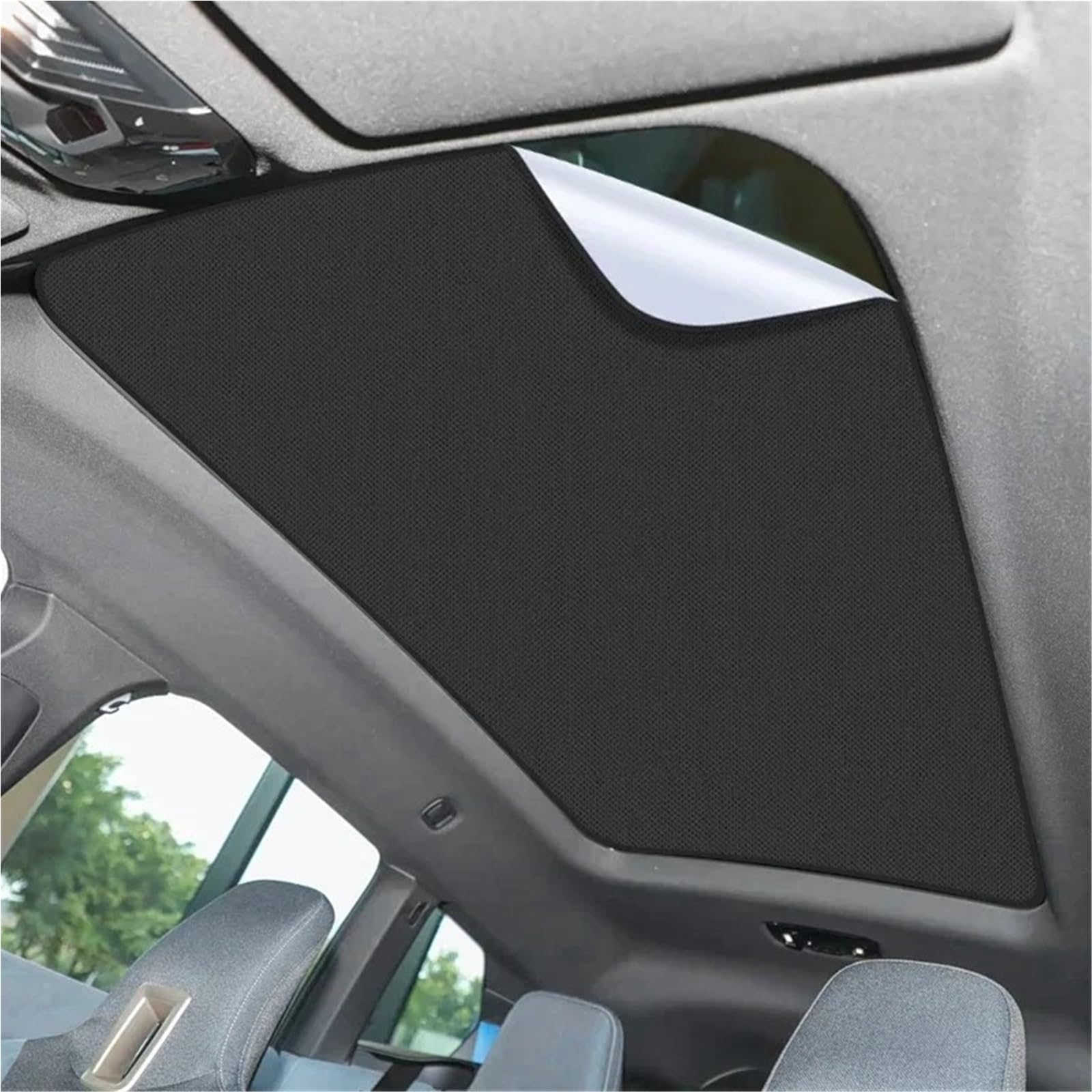 Parasole de Auto per BMW IX per I20 2022 | Lucernario per isolamento termico del tetto apribile.(Suede Gray)