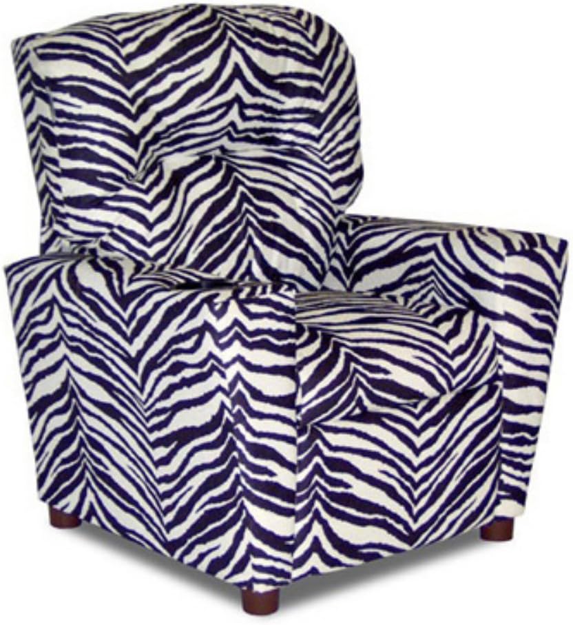 Dozydotes Kid Recliner with Cup Holder Zebra Home & Kitchen