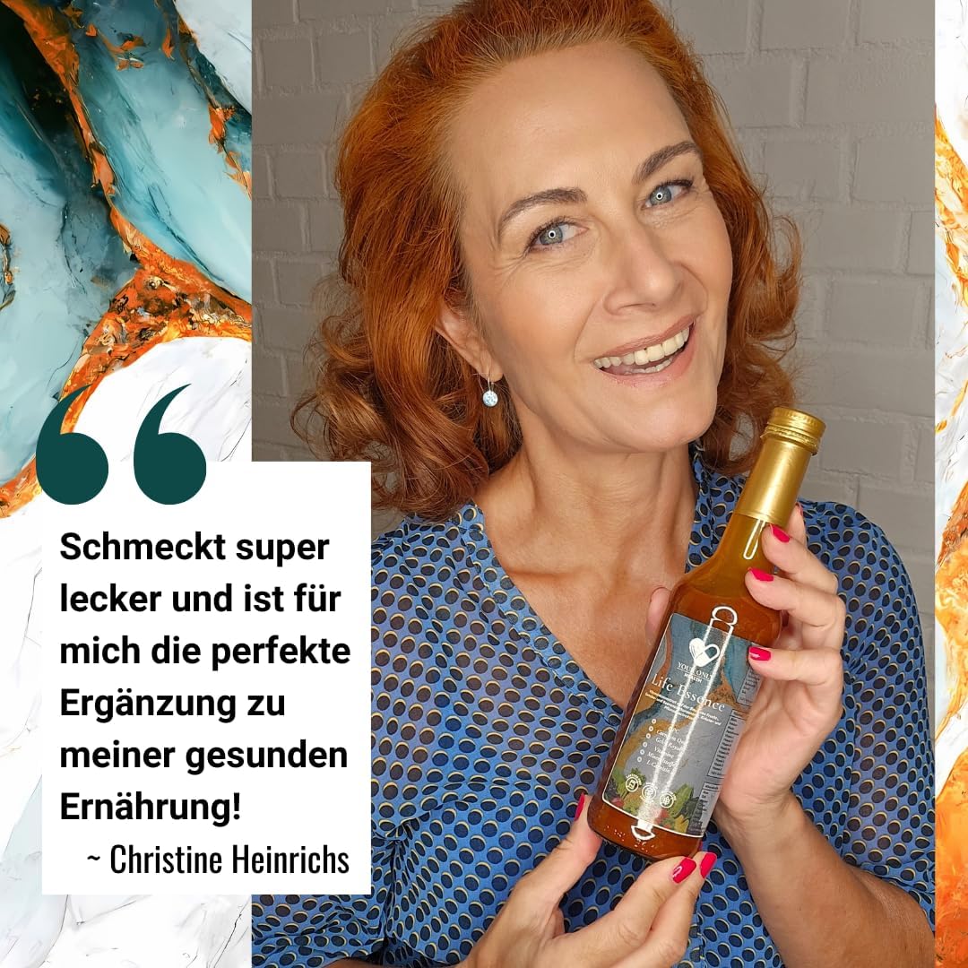 Mikronährstoffe Konzentrat flüssig – 3x 350ml (105 Portionen) | Ganzheitliches Multivitamin mit OPC, Coenzym Q10, Eisen & B-Komplex | Premium Zellschutz & Immunsystem von Life Essence