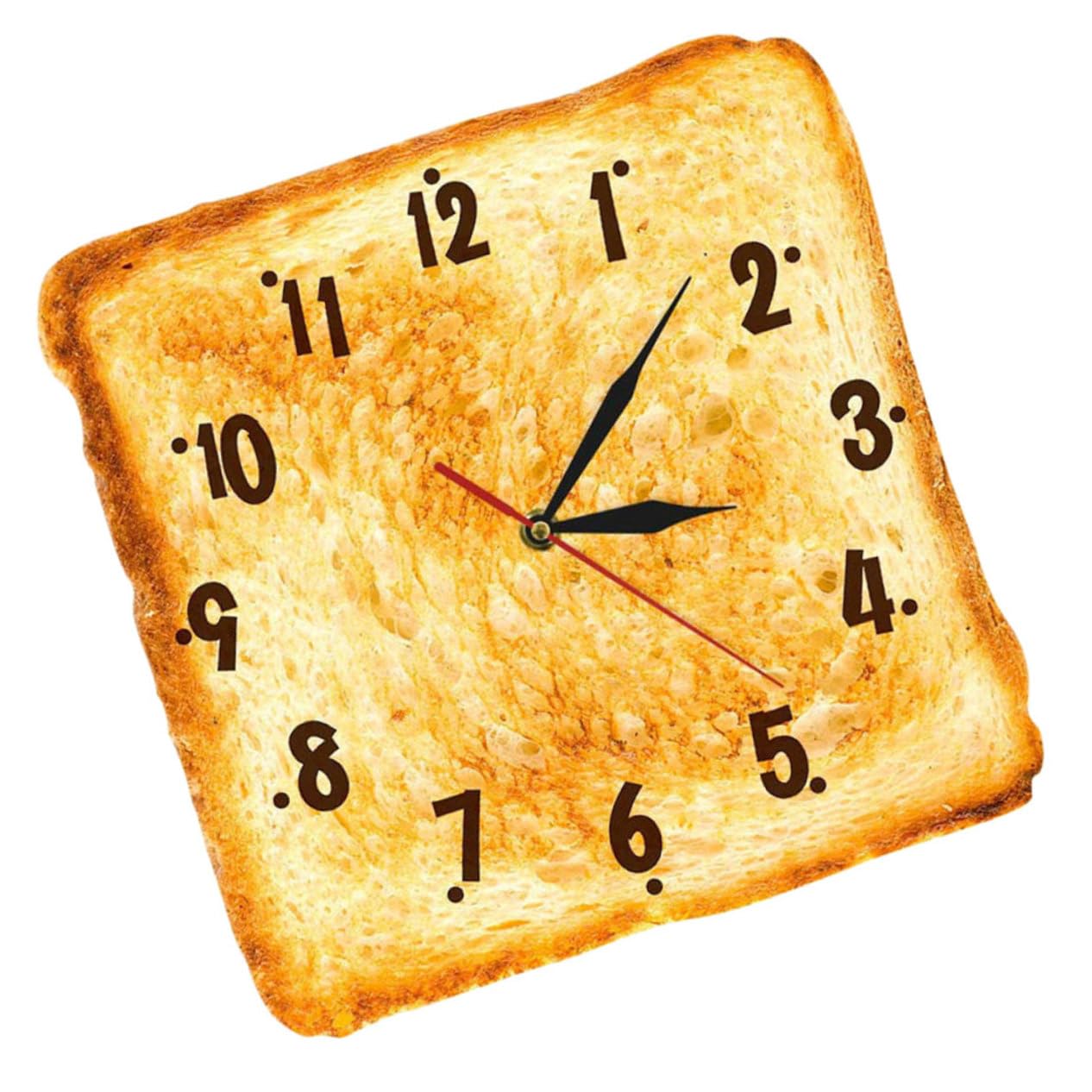 Horloge murale robuste et réveil moderne enregistrable pour maison et restaurant