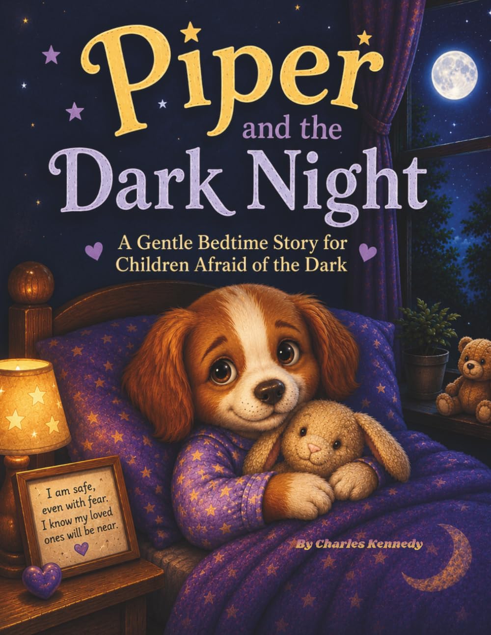 Piper and the Dark Night: A Gentle Bedtime Story for Children Afraid of the Dark