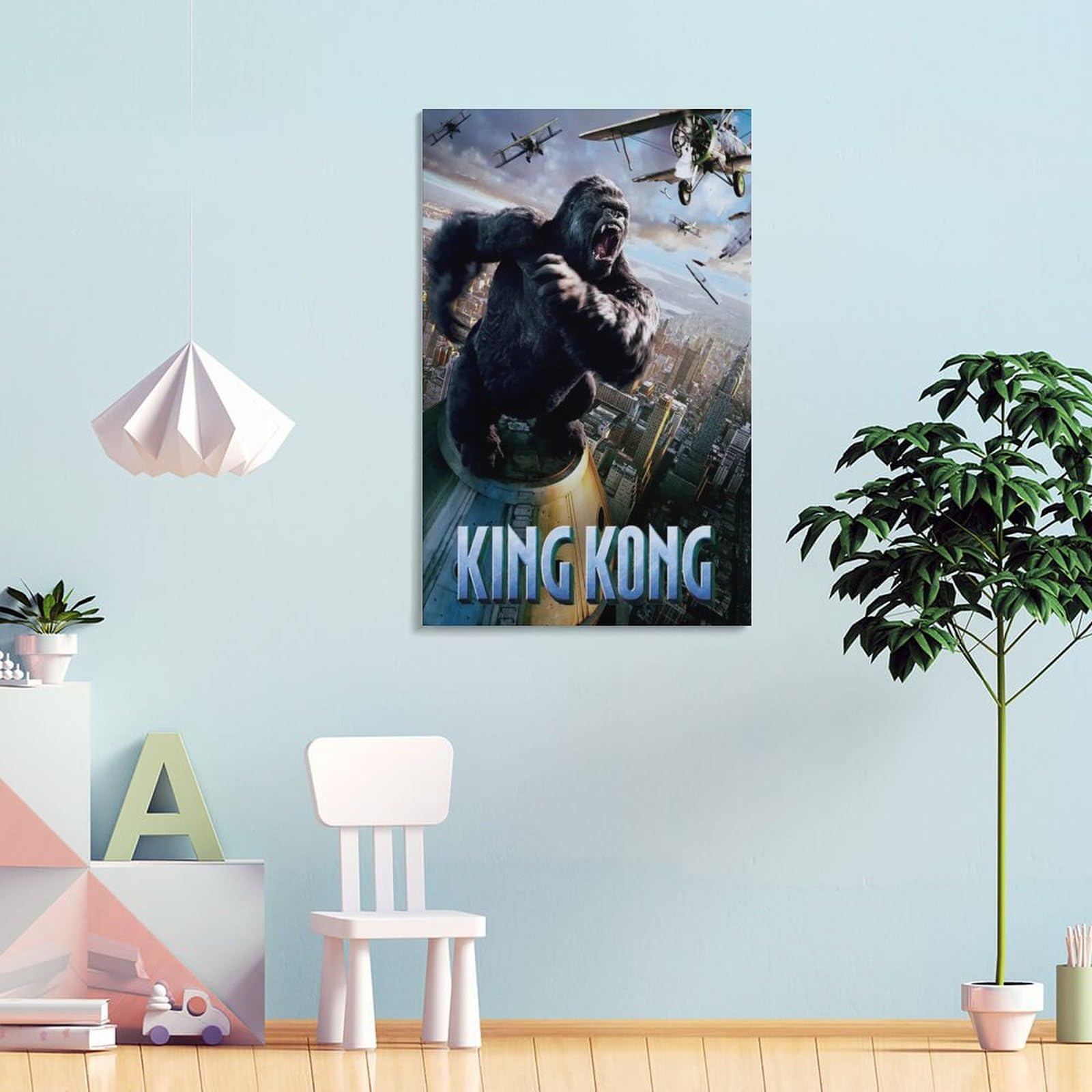 Amazon.co.jp: キングコング映画ポスター King Kong プリント