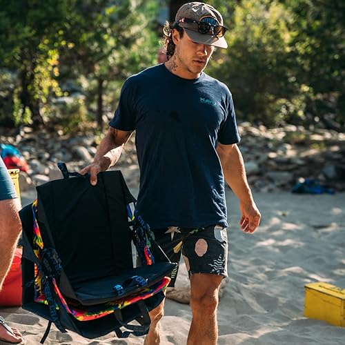 Miniatura 8 de Crazy Creek - Silla original perfecta para asientos de estadio, campamento, senderismo y más, comodidad en todos los terrenos, correas ajustables,