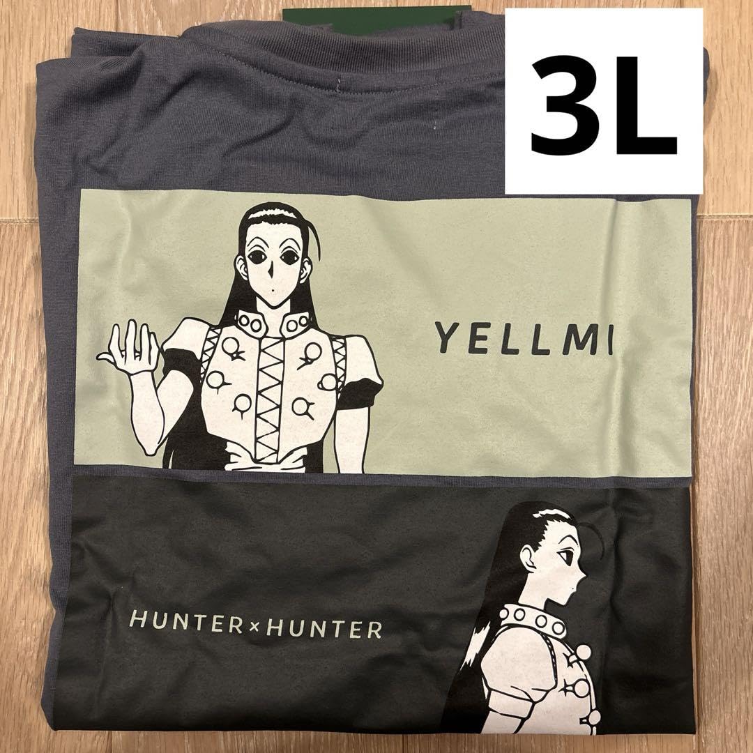 Amazon.co.jp: HUNTER×HUNTER しまむらコラボ ハンター Tシャツ 3L