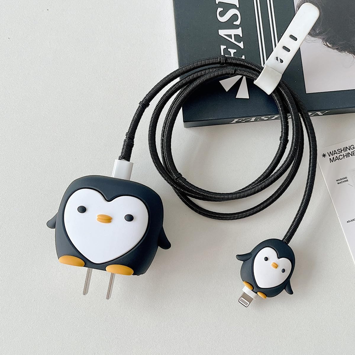 Cute Charger Cable Protectors for iPhone -8