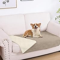 Vista 134 de hyha - Manta impermeable para cama de perro, mantas suaves para mascotas, funda impermeable para sofá para perros, fundas reversibles lavables