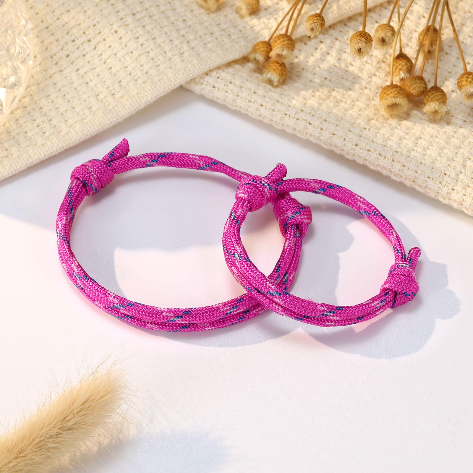 Eltern-Kind Armband Set Schulanfang - Verstellbare Armbänder Für Mutter & Kind