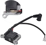 Ignition Coil, Grass Cutter Ignition Coil Ignition Coil Fit for 63cc Brush Cutter Grass Trimmer 48 Engine 48F Grass Cutter Mower 1E48F Portable Replacement Tool - 8