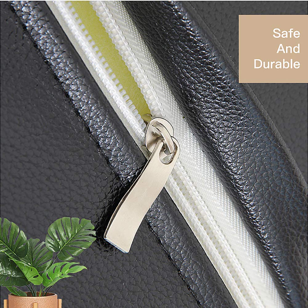 Poggiapiedi in pelle pouf rettangolare creativo scarpe fasciatoio sgabello morbido poggiapiedi per soggiorno camera da letto uso domestico