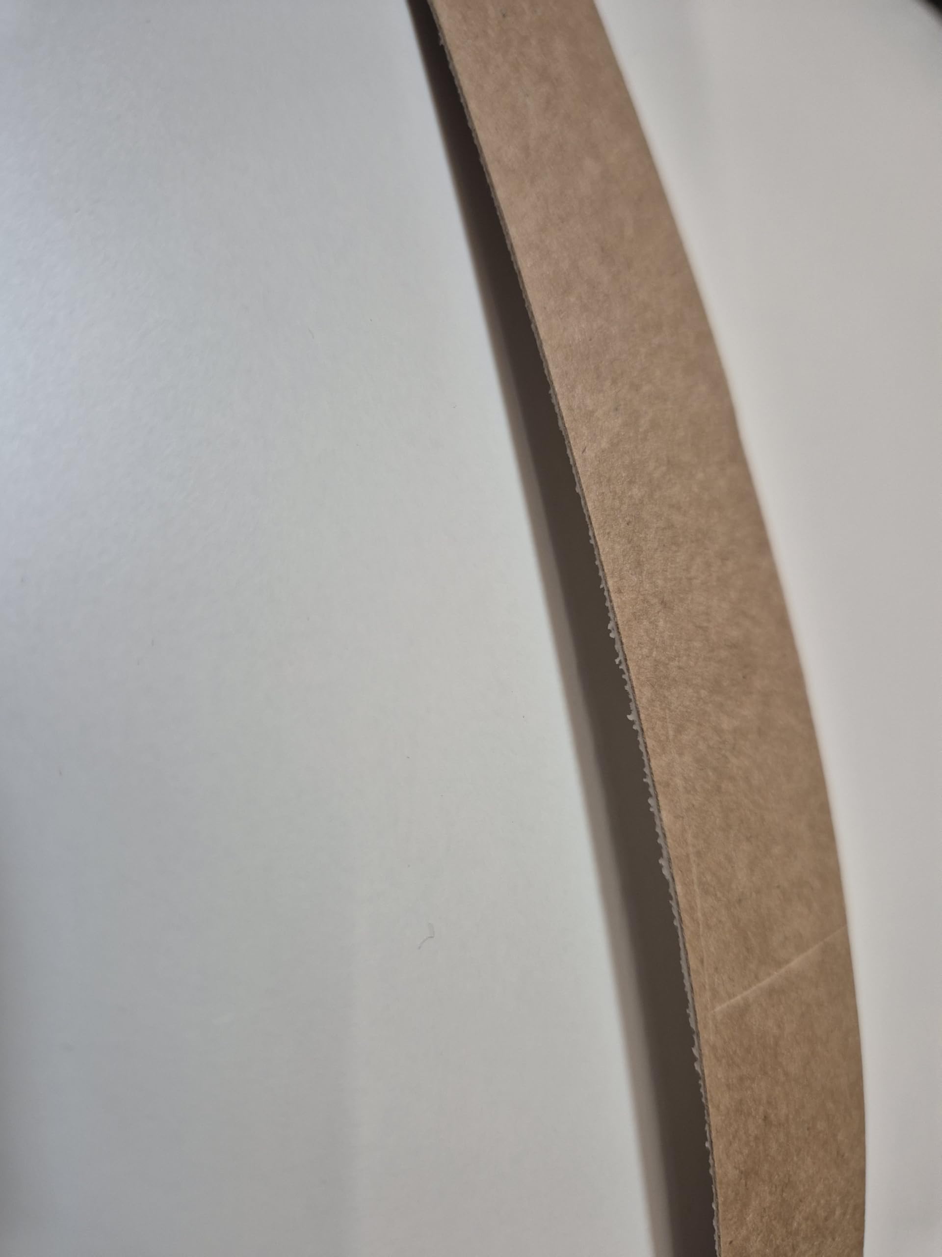 Paintable edging tape for MDF, 22mm edging to finish boards can be painted any colour. Iron on edging tape (5m)