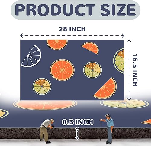 Miniatura 7 de Tapete de comida para gatos tapete antideslizante e impermeable de 16.5 x 28 pulgadas para comida y agua, evita derrames de alimentos y suciedad en