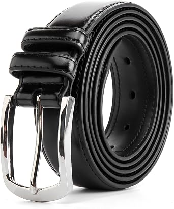 Men's Belt Big & Tall 56-80 Genuine Leather Belt Reinforced Strap Casual Work Jean Extra Long Belts