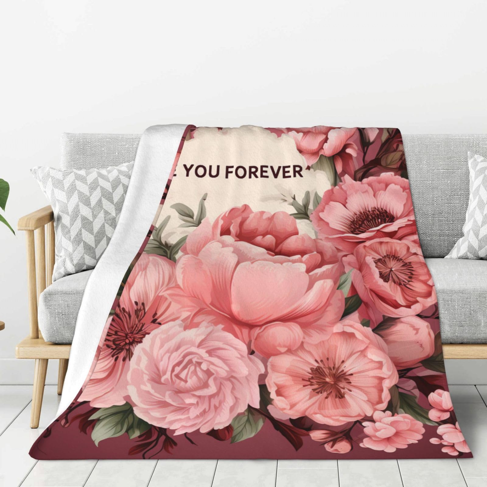 Couverture en flanelle 203x152 cm grand jeté de lit et canapé doux