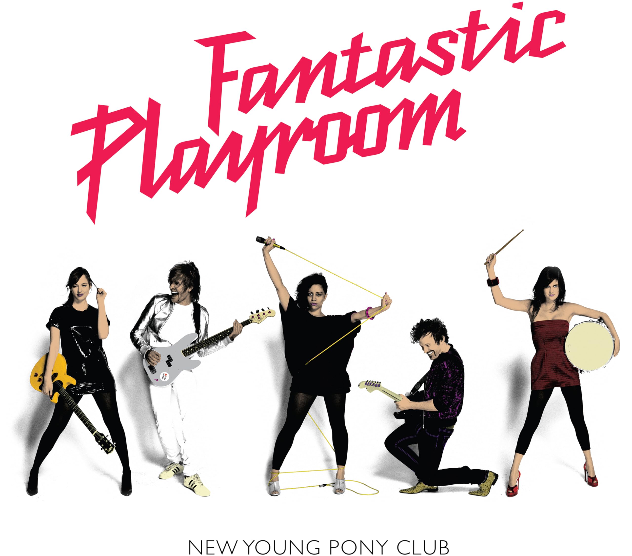 New Young Pony Club - Fantastic Playroom Pink Coloured Vinyl LP