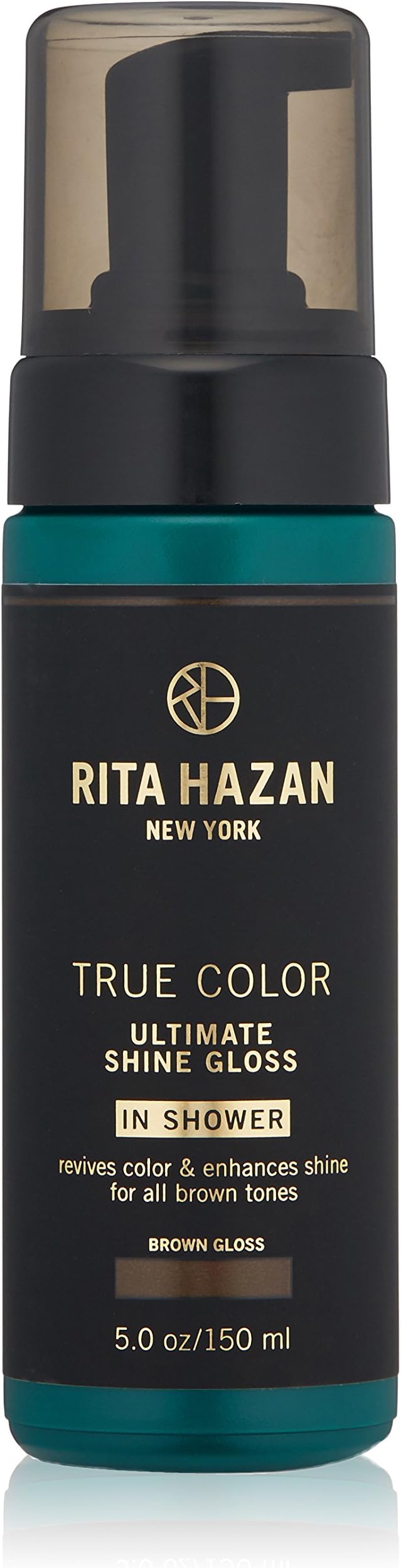 Rita Hazan Ultimate True Color Shine Gloss - Boost Hair Color with Healthy Hair Shine - Glazy Hair Treatment - New Package Design - 5 oz. Brown Hair Gloss