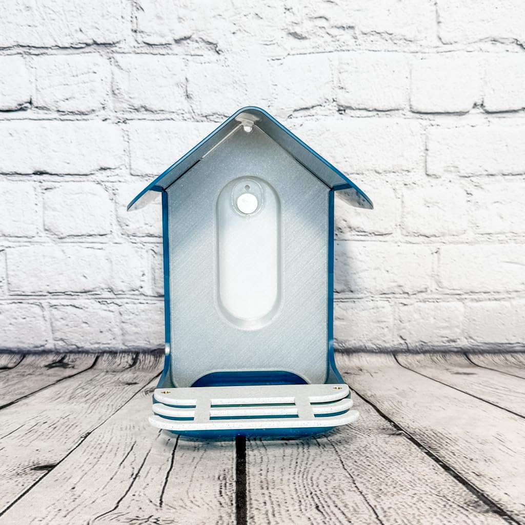 Integrated Double Perch for Bird Buddy (Rock White, Perch Only)