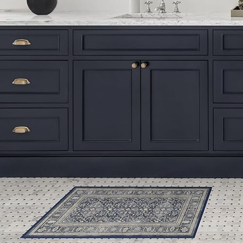 Miniatura 2 de Ruggable Alessia - Alfombra lavable  Alfombra vintage perfecta para sala de estar, dormitorio, cocina, apta para mascotas y niños, no tóxica,