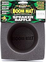 Vista 2 de Design Engineering 050321 Boom Mat - Baffles para altavoz, 5.25 pulgadas, redondos delgados (paquete de 2), color negro
